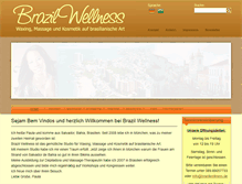 Tablet Screenshot of brazilwellness.de